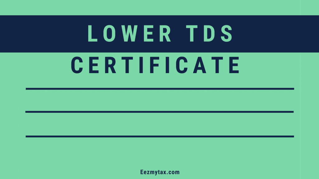 Lower TDS Certificate1